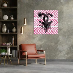 Acrylglasbild FASHION Icons