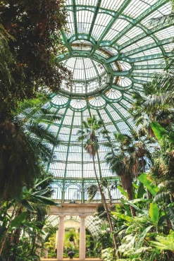 Acrylglasbild GEWÄCHSHAUS