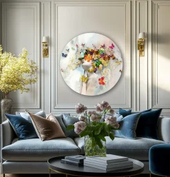 Aludibondbild BUTTERFLIES