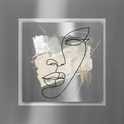 Aludibondbild FACELINES VI