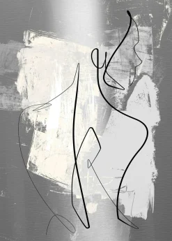 Aludibondbild FIGURELINES II