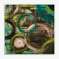 Aludibondbild LOST IN CIRCLE 4