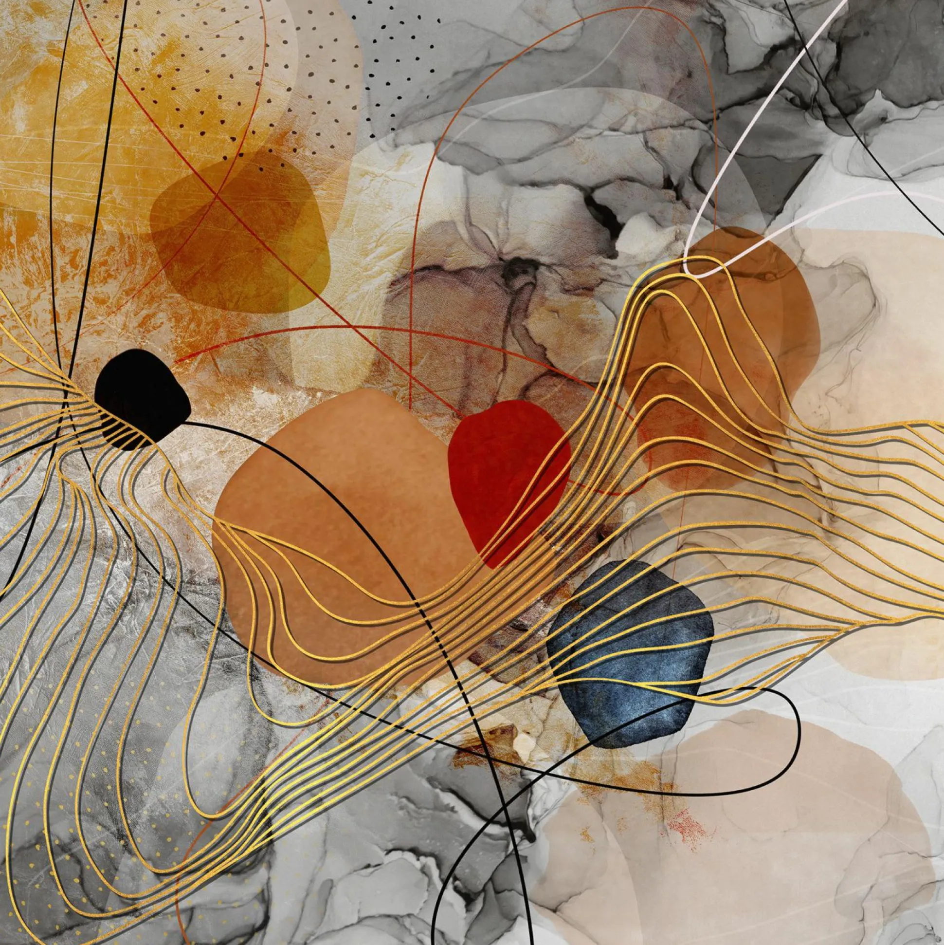 Aludibondbild SHAPES XIV