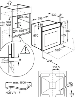 Backofen AEG NBU5A10CM