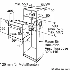 Backofen Bosch HBF133BA1