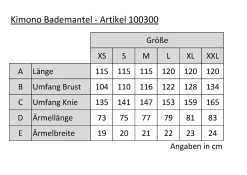 Bademantel TOM TAILOR Gr. S