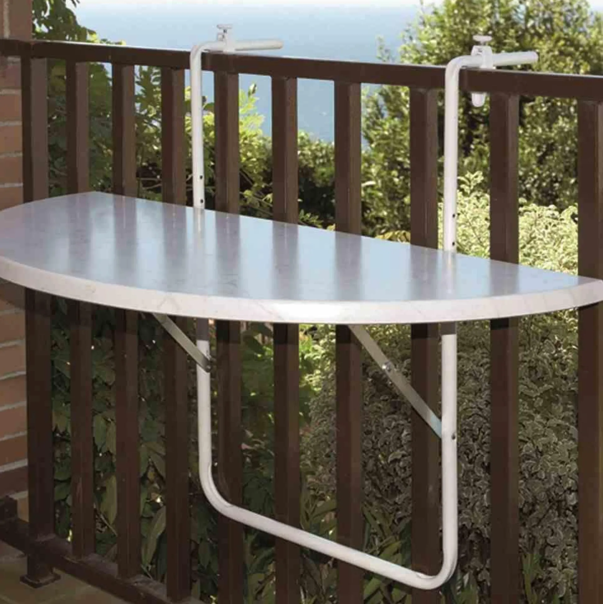 Balkonhängetisch