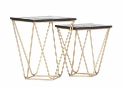 Beistelltisch Set GOLDEN FLAIR