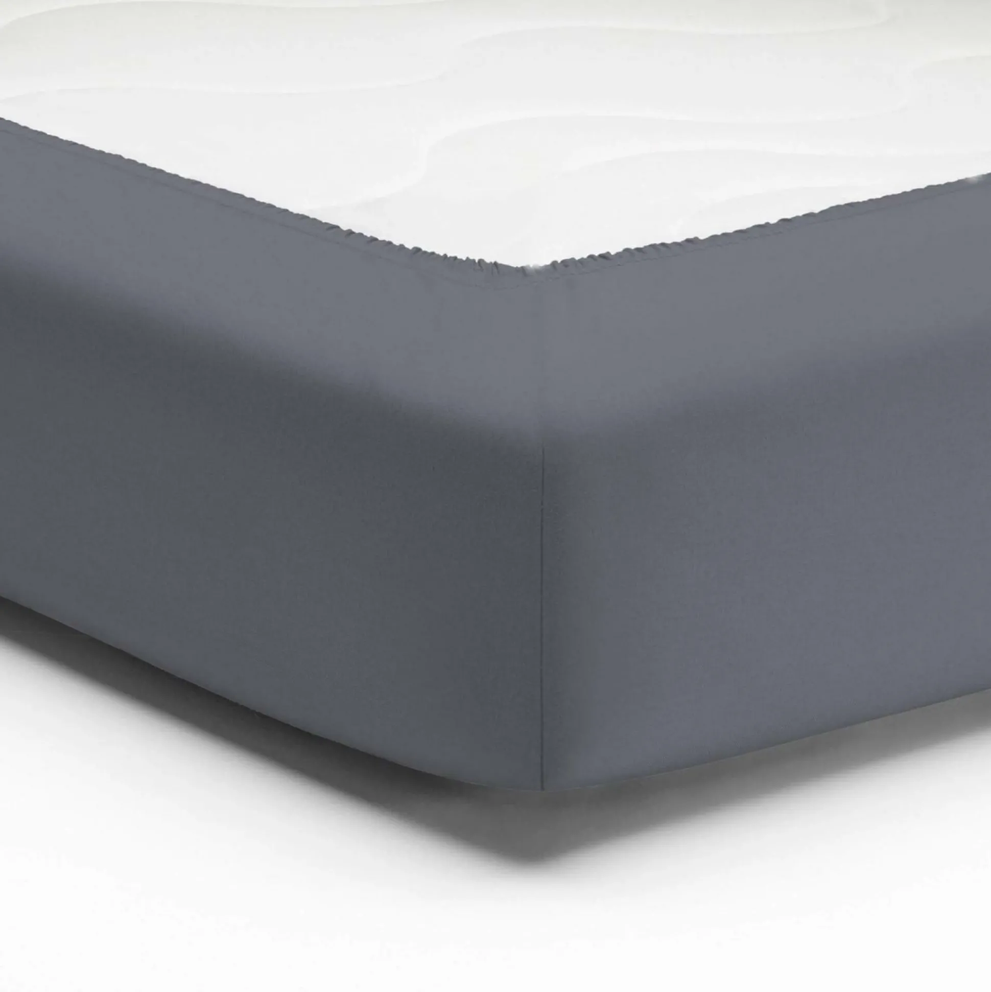 Bettlaken Baumwolle graphit