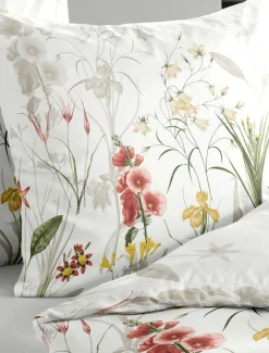 Bettwäsche Mako-Satin rot