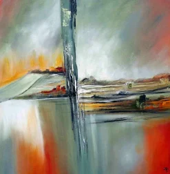 Bild ABSTRAKTE LANDSCHAFT