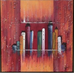 Bild LONG HOUSES RED