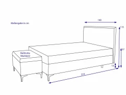 Boxspringbett MONDO BARELL