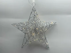 Christbaumschmuck Hänger LED Stern