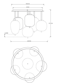 Deckenleuchte BLACKY