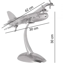 Dekofigur Flugzeug
