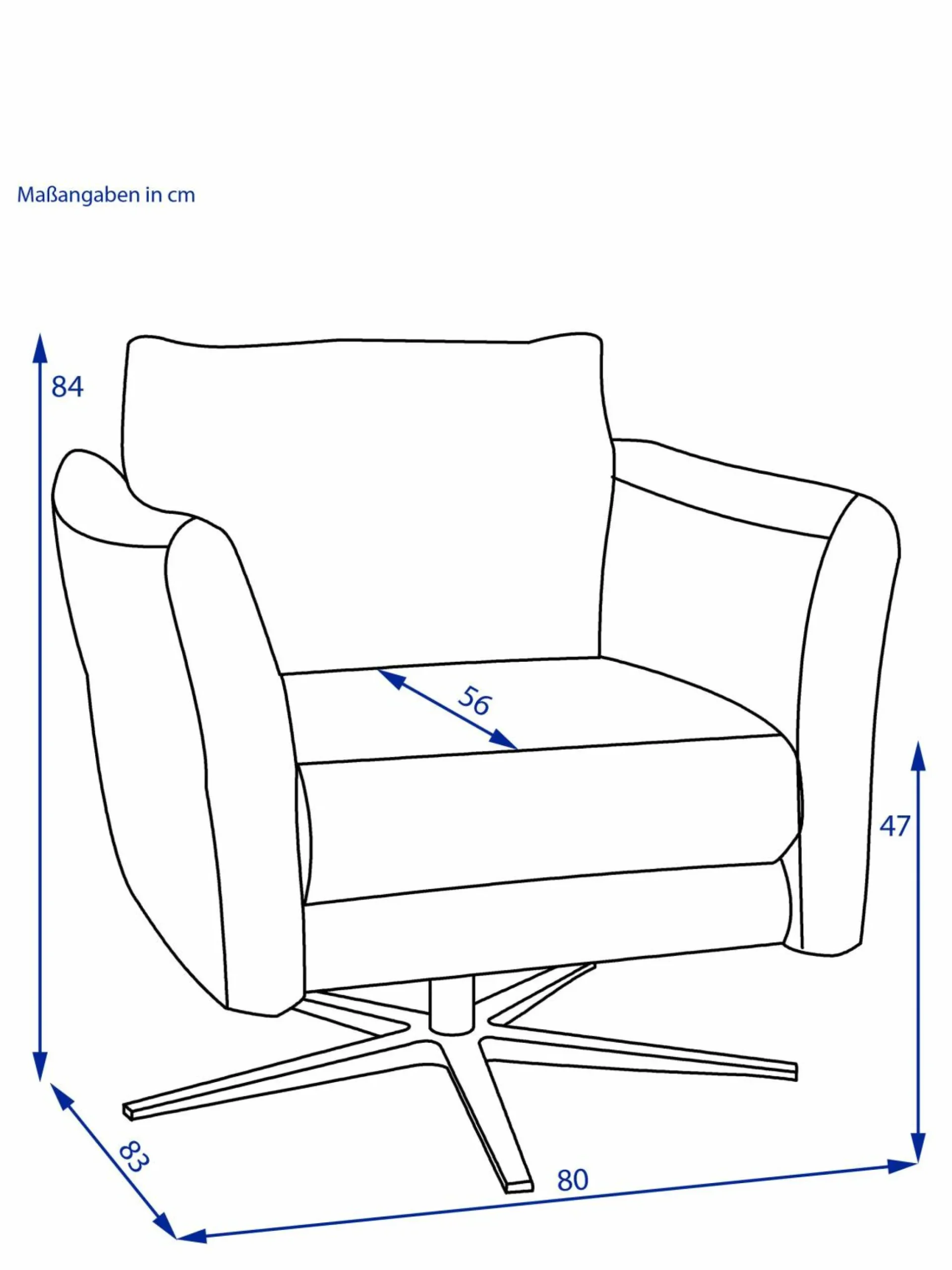 Drehsessel MONDO PIATTO