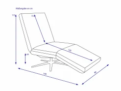 Einzelliege Elastoform CHLOE