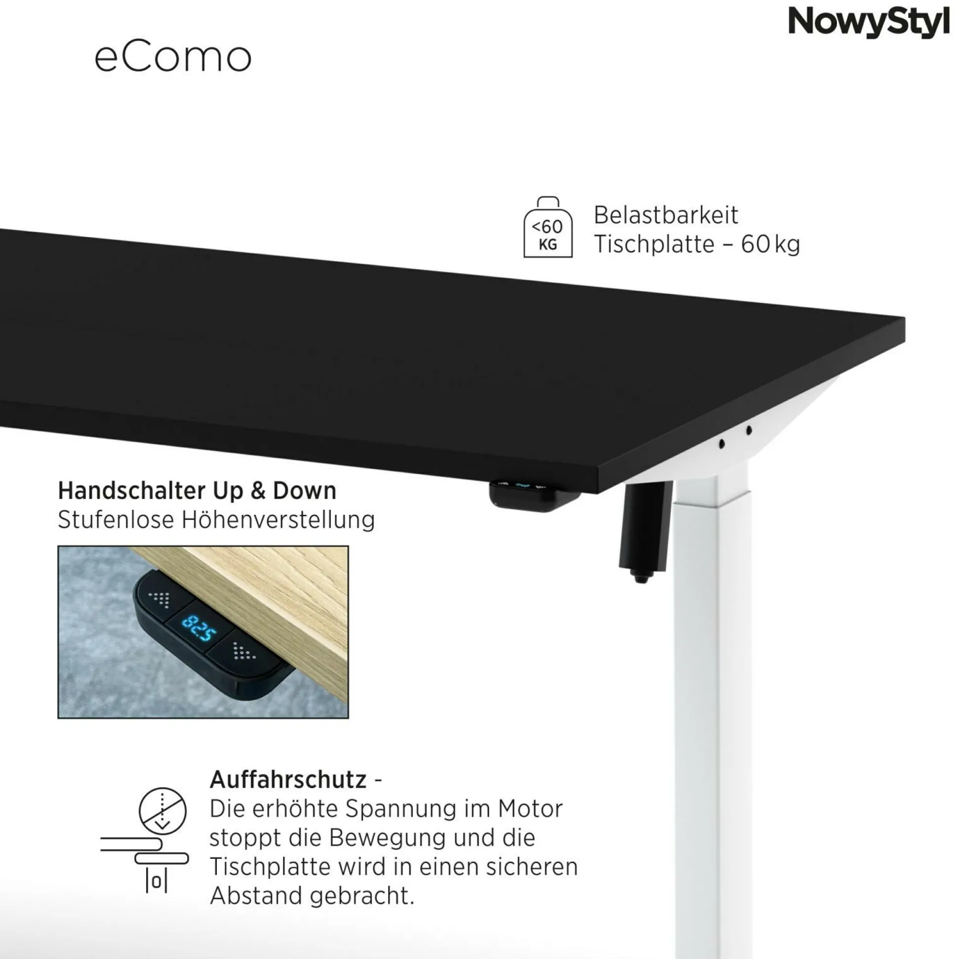 Elektroschreibtisch eCOMO