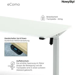 Elektroschreibtisch eCOMO