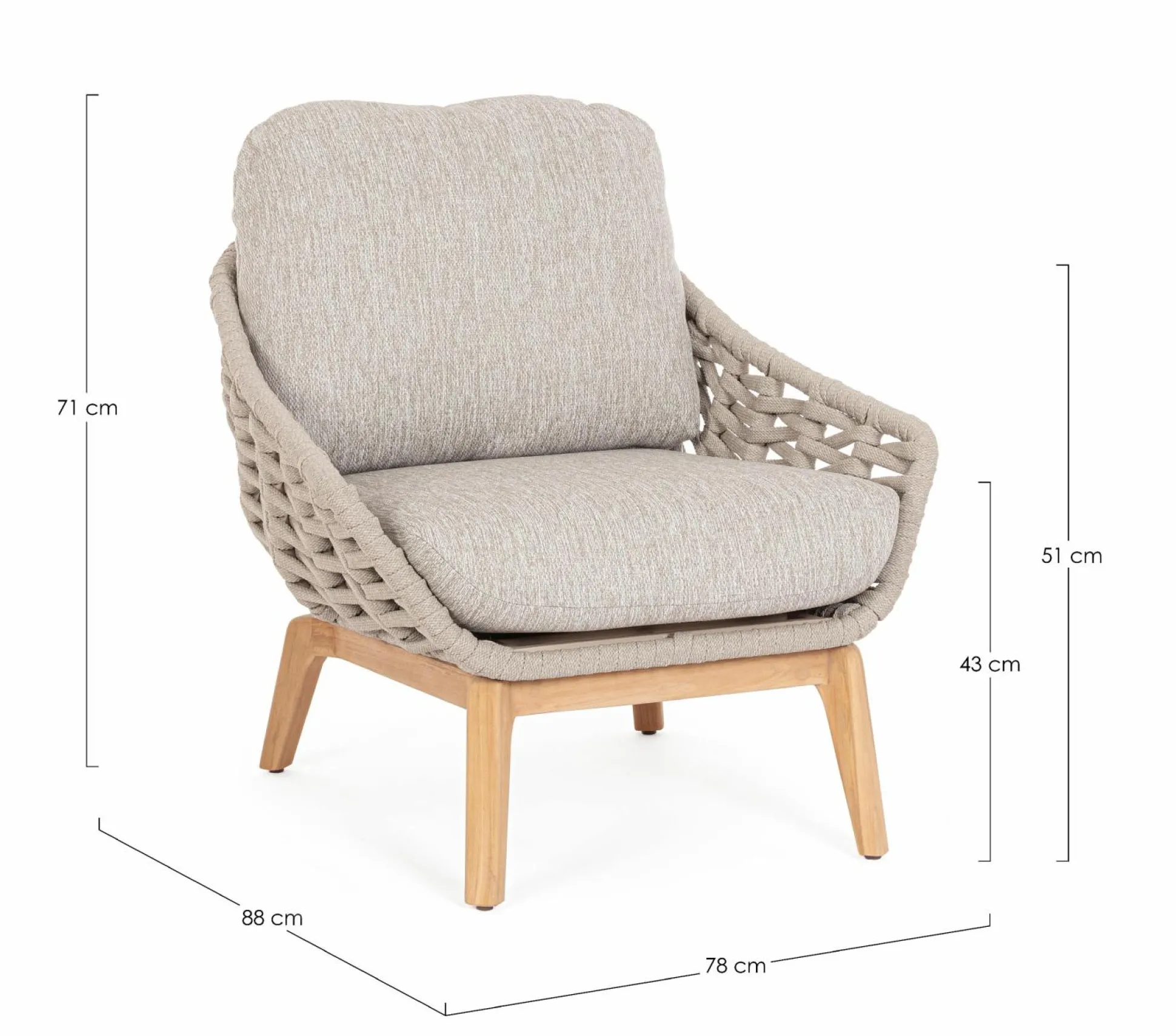 Gartensessel TAMIRES