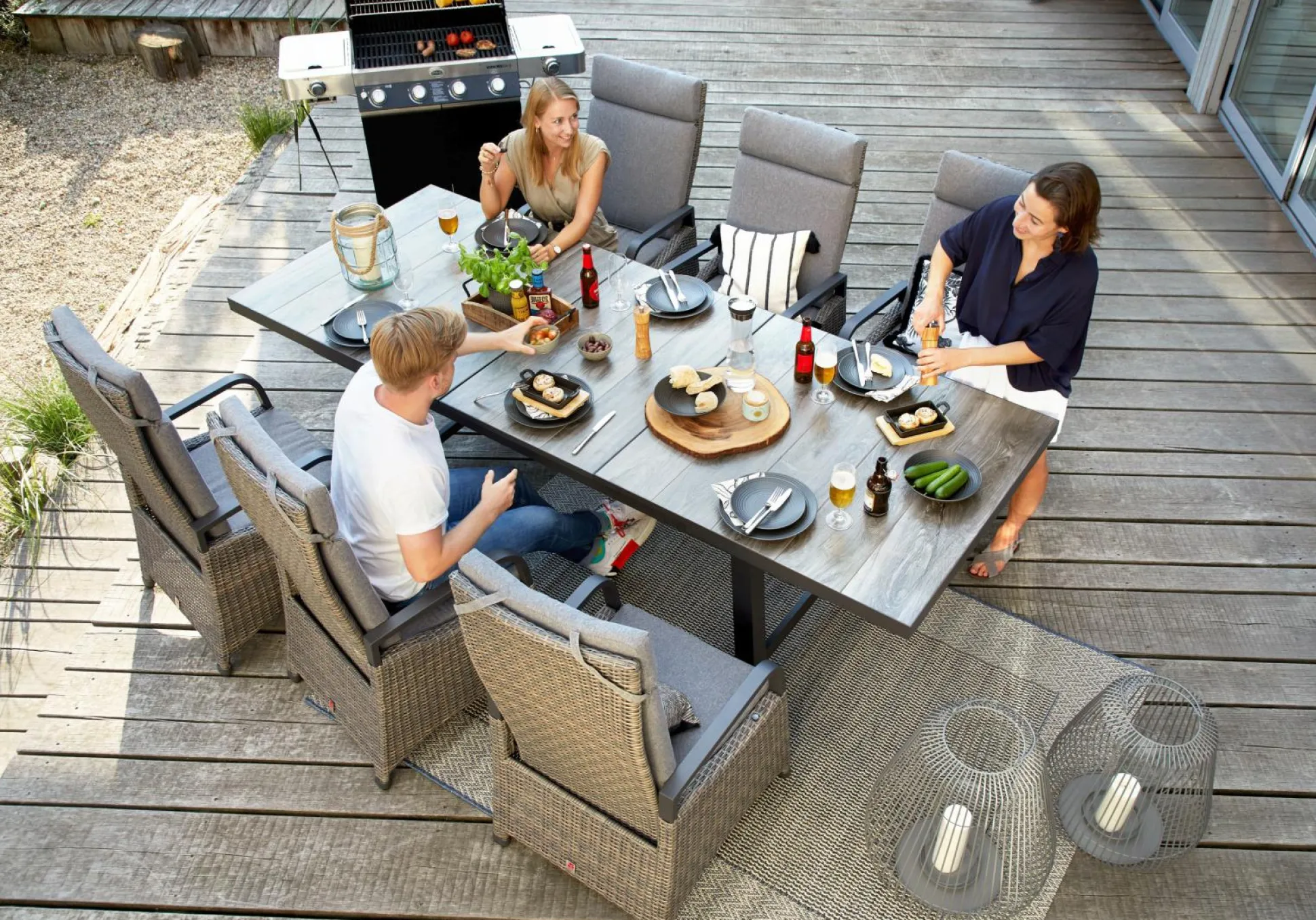 Gartentisch Outdoor Keramo