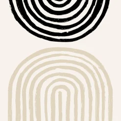 Glasbild GEOMETRIC SHAPES II