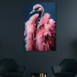 Glasbild GLAMOROUS PINK