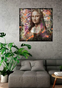 Glasbild MONA LISA