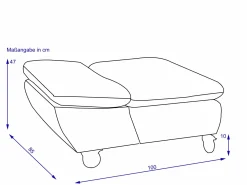 Hocker Sofamanufaktur WARWICK