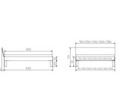 Holzbett HASENA FORTI