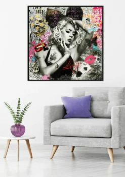 Keilrahmenbild PLAY CAT