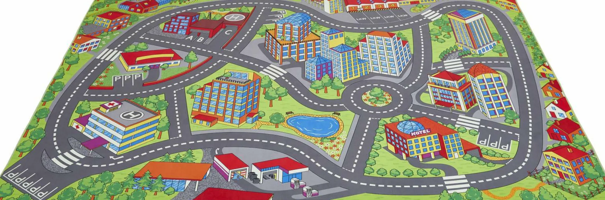 Kinderteppich SPIELSTAßE