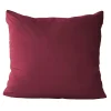 Kissenbezug Jersey bordeaux