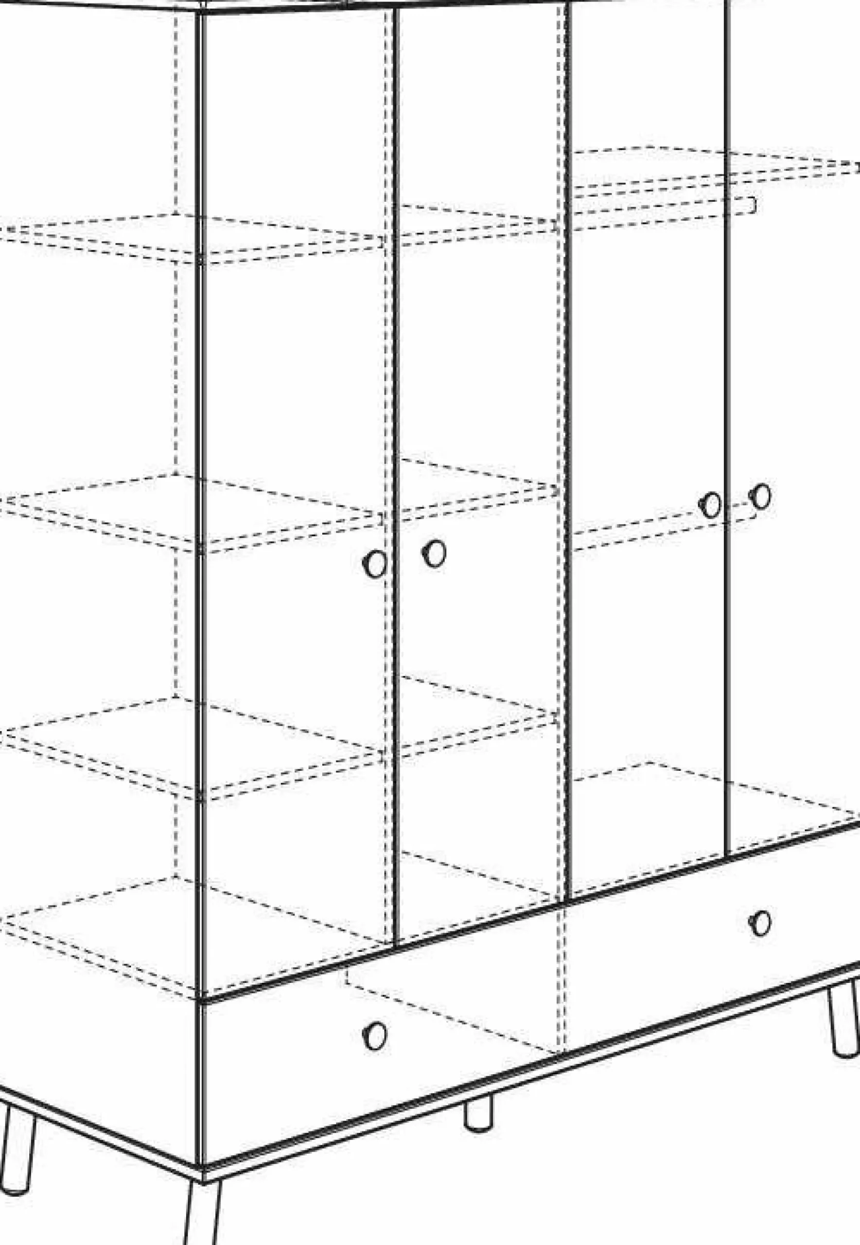 Kleiderschrank PAIDI YLVIE