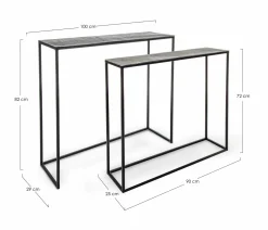 Konsole TAHIR 2er Set