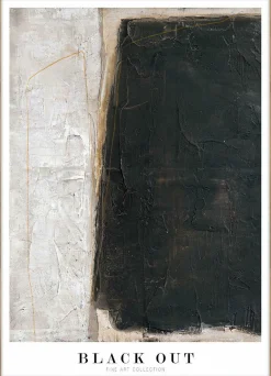 Kunstdruck BLACK OUT