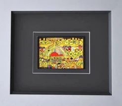 Kunstdruck HUNDERTWASSER