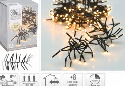 Lichterkette BLACK CLUSTER LED