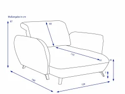 Loveseat vito CREDA