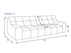 Megasofa HARPER WYBORG