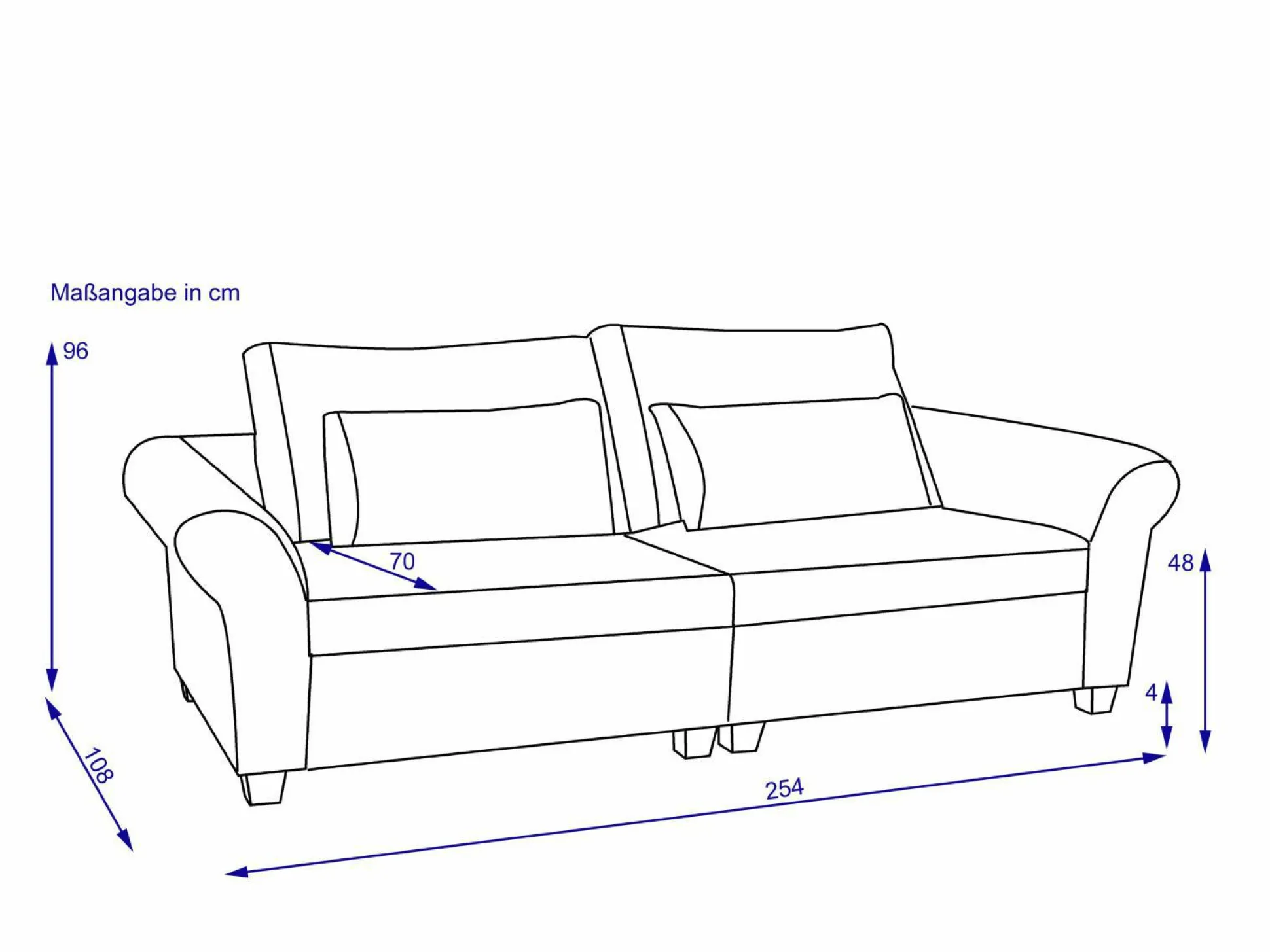 Megasofa SANSIBAR SANDE