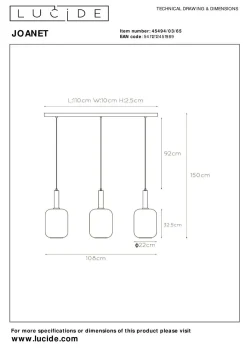 Pendelleuchte JOANET