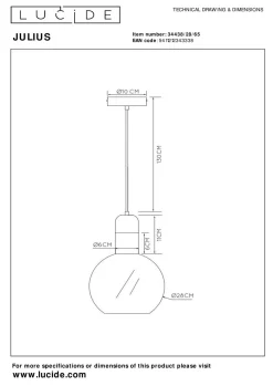Pendelleuchte JULIUS