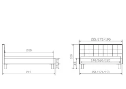 Polsterbett HASENA NOAH