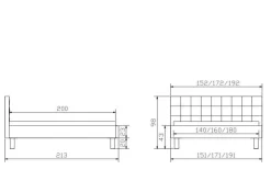 Polsterbett HASENA NOEMI