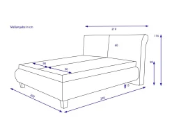 Polsterbett SANSIBAR KISA