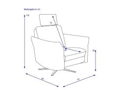 Relaxsessel himolla FESTKOGEL