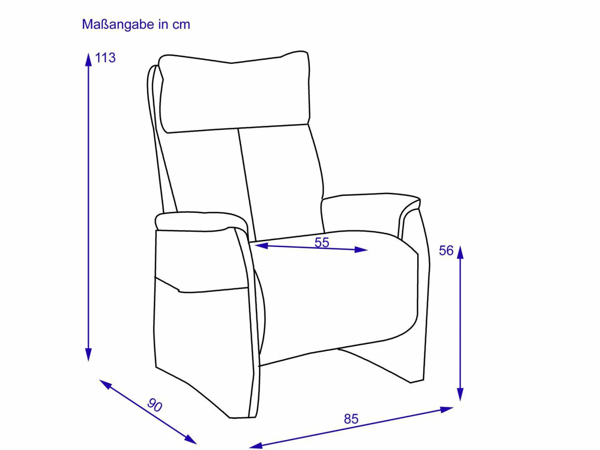 Relaxsessel vito KIERAN PLUS