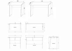 Schreibtisch MASOLA Mini